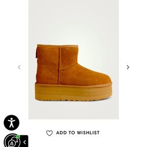 Ugg Platform Boot Chestnut